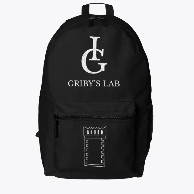 Backpack GL Black and white dirt